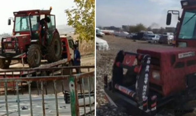 Tanal kanun teklifi sundu: Urfa’da çiftçinin traktörü haczedildi!