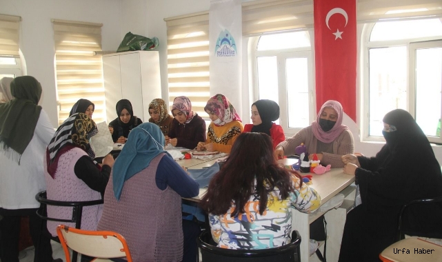 Eyyübiye'de kadınlar meslek öğreniyor!