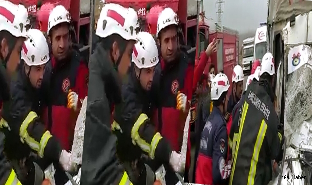 Urfa- Adıyaman yolunda kaza! Yaralılar var