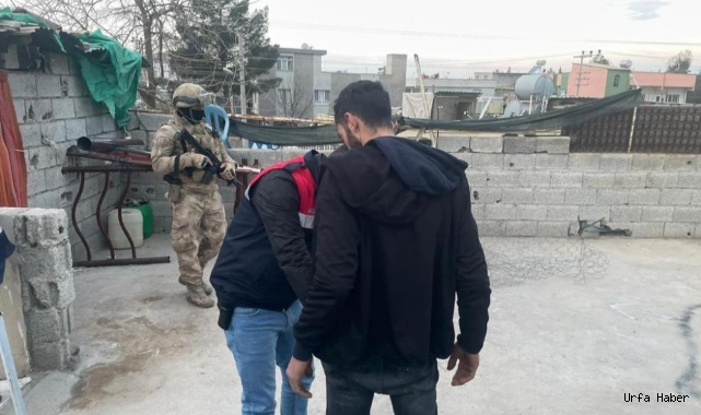 Urfa’da dev operasyon! Çok sayıda gözaltı