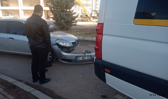 Urfa’da otomobil ile minibüs çarpıştı