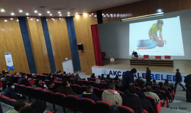 Akçakale ilk yardım bilmeyen kalmasın projesi hayata geçti