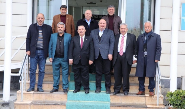 Akyürek’ten Viranşehir Belediyesine ziyaret