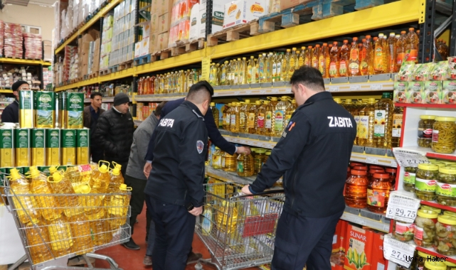 Büyükşehir Zabıtadan ‘’stok yağ’’ denetimi