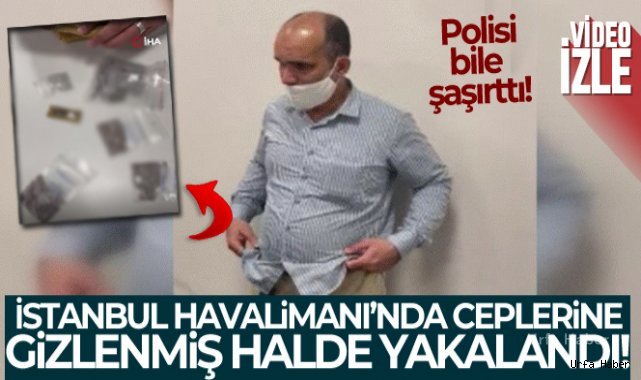 Yolcunun cebinden 12 milyon TL'lik pırlanta çıktı