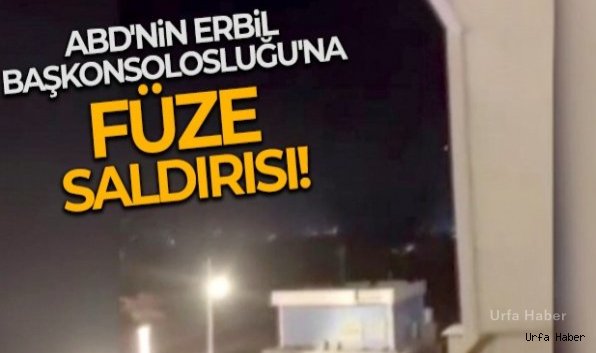 Irak'ın Erbil kentindeki ABD Konsolosluğu yakınlarına çok sayıda roket düştü