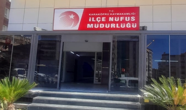 Karaköprü İlçe Nüfus Müdürlüğü Taşındı