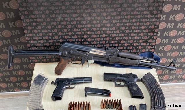 Urfa'da silah ve mühimmat kaçakçılarına operasyon