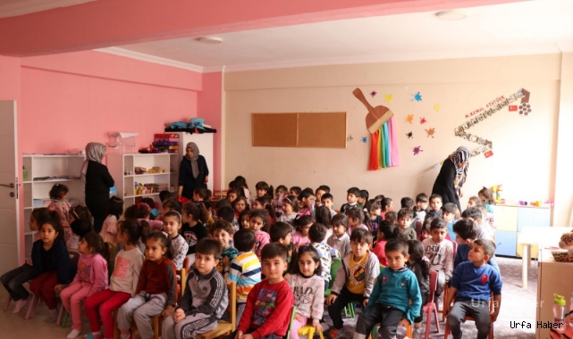 Haliliye belediyesi ile çevre dostu bireyler yetişiyor
