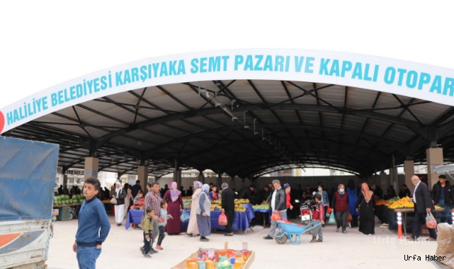 Kapalı semt pazarı hizmete açıldı!