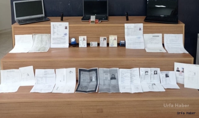 Şanlıurfa'da rüşvet ve sahtecilik operasyonu: 28 gözaltı