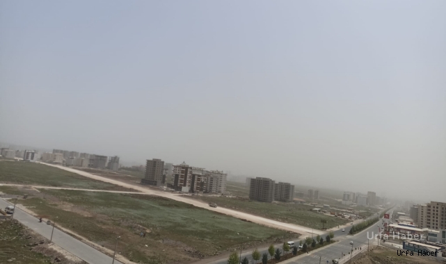 Urfa’da toz taşınımı etkili oluyor