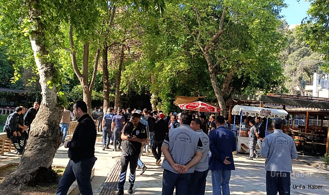 Balıklıgöl'de polis ve zabıtadan operasyon
