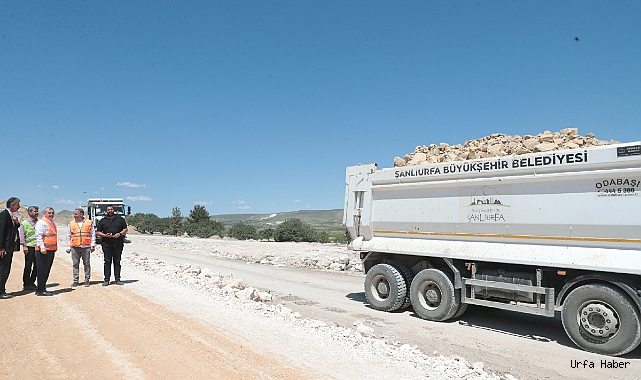 Beyazgül Azerbaycan bulvarındaki çalışmaları inceledi