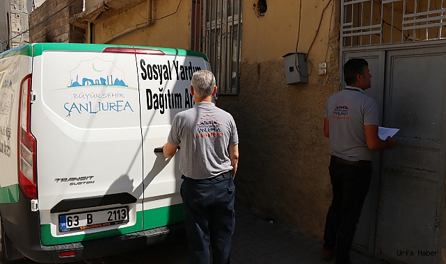 Büyükşehir’den ihtiyaç sahiplerine gıda kolileri