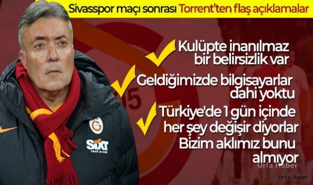 Domenec Torrent: 'Kulüpte inanılmaz bir belirsizlik var'