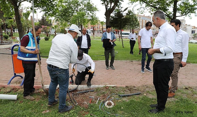 Eyyübiye'de dış mekan fotoğrafçılarını sevindiren çalışma