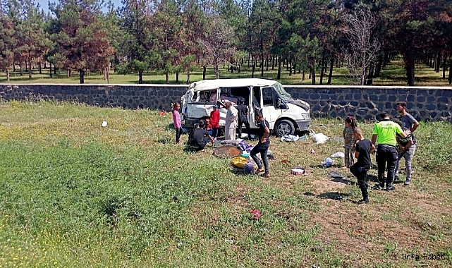 Suruç ölüm yolunda yine kaza
