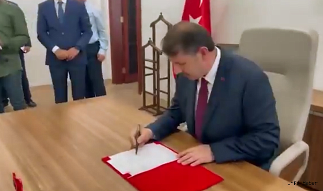 Şanlıurfa Valisi Salih Ayhan göreve başladı