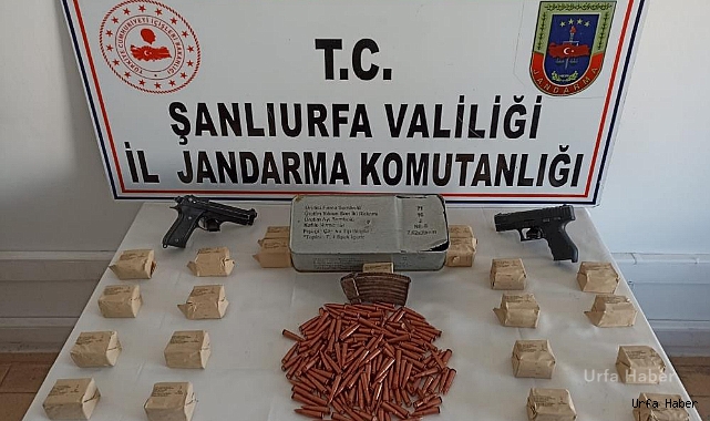 Urfa’da ahıra gizlenmiş uzun namlulu silah ele geçirildi