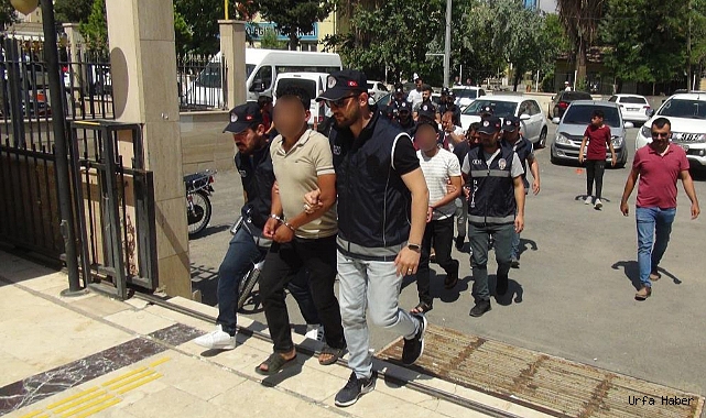 Gözaltına alınan 7 organizatör adliyede