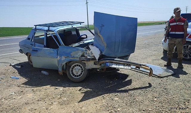 Tır ile otomobil çarpıştı: 2 yaralı