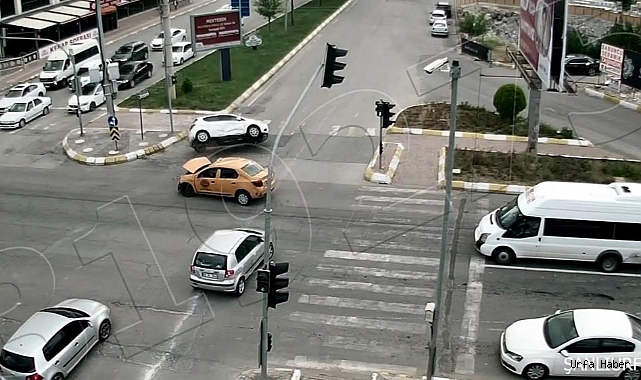 Urfa'daki kazalar kameraya böyle yansıdı