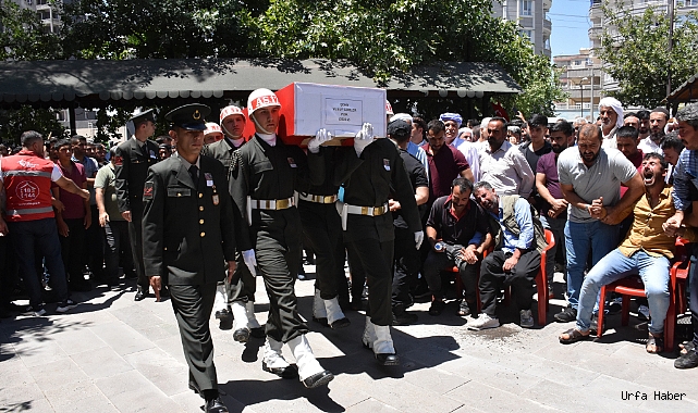 ŞEHİT YUSUF GÜRLER, SİVEREK’TE TOPRAĞA VERİLDİ