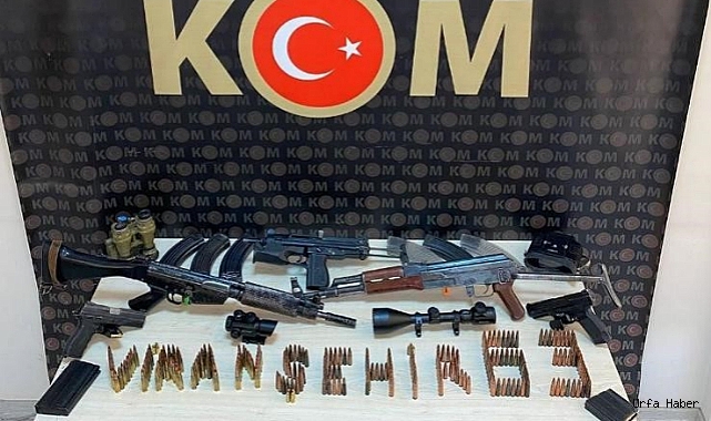 SİLAH KAÇAKÇILARINA GEÇİT YOK! CEPHANELİK KURMUŞLAR