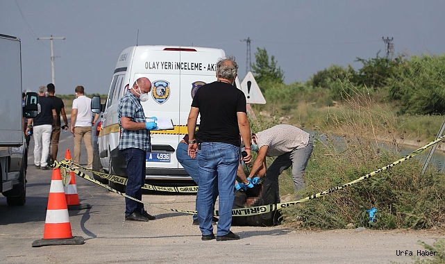 SULAMA KANALINDA ERKEK CESEDİ BULUNDU
