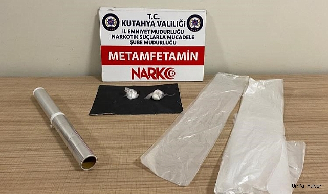 Kütahya'da suçüstü yakalanan uyuşturucu satıcısı tutuklandı