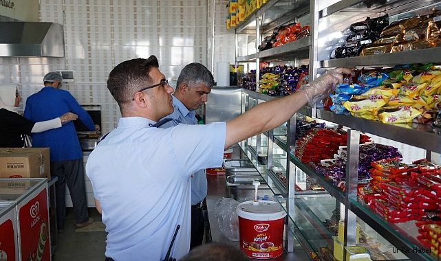 ŞANLIURFA'DA OKUL KANTİNLERİ DENETLENDİ