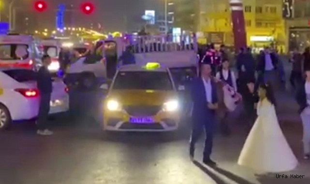 DÜĞÜN SALONUNDA BIÇAKLI KAVGA