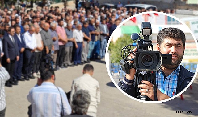 GAZETECİ YASİN DİKME SON YOLCULUĞUNA UĞURLANDI