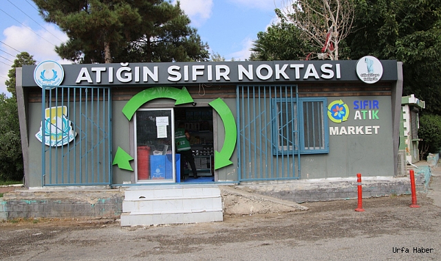 HALİLİYE'DE SIFIR ATIK MARKETLER VATANDAŞLARDAN İLGİ GÖRÜYOR