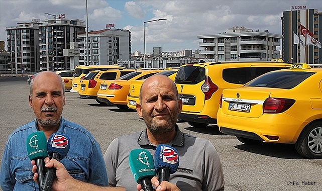 ŞANLIURFA'DA Kİ TAKSİCİLER AKARYAKIT ZAMLARINA İSYAN ETTİ!