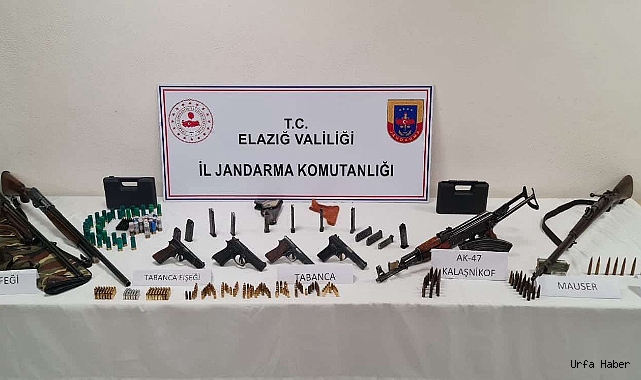 ELAZIĞ’DA SILAH KAÇAKÇILIĞI OPERASYONU: 3 GÖZALTI