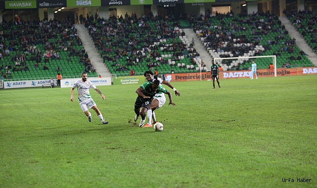 ŞANLIURFASPOR - SAKARYASPOR KARŞILAŞMA SONUCU