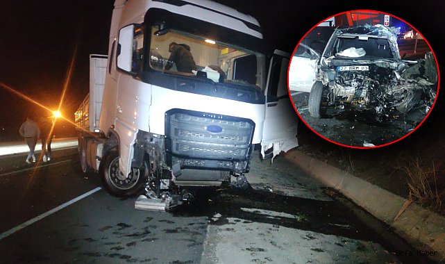 GAZİANTEP'TE FECİ KAZA: 1 ÖLÜ, 1 AĞIR YARALI