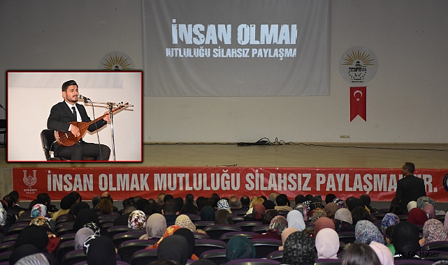 SİVEREK’TE ‘"İNSAN OLMAK MUTLULUĞU SİLAHSIZ PAYLAŞMAKTIR" PROJESİ TANITIMI YAPILDI