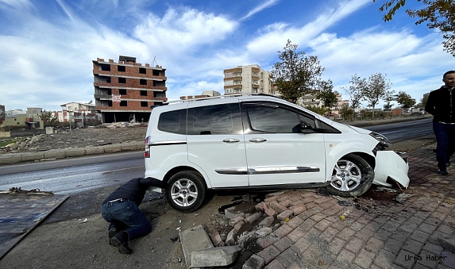 SİVEREK'TE TRAFİK KAZASI: 4 YARALI