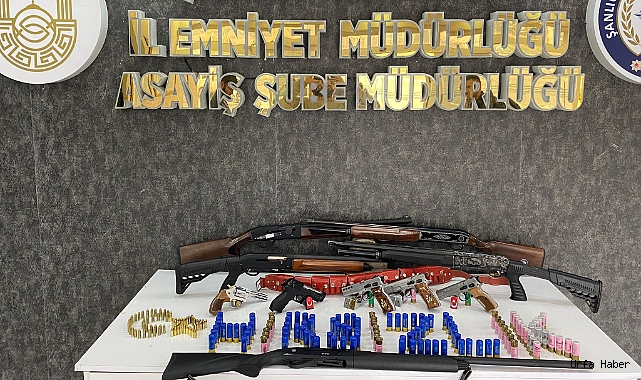 ŞANLIURFA MERKEZLİ SİLAH TİCARETİ OPERASYONU