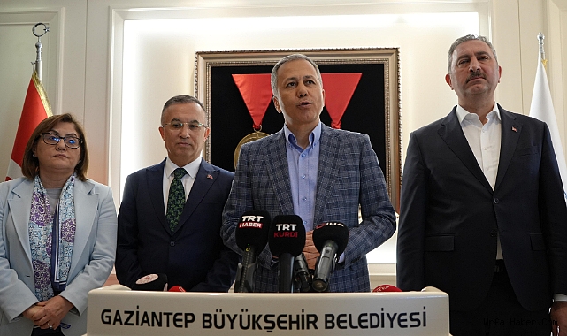 BAKAN ALİ YERLİKAYA; ''GÖÇLE MÜCADELEDE KARARLIYIZ''