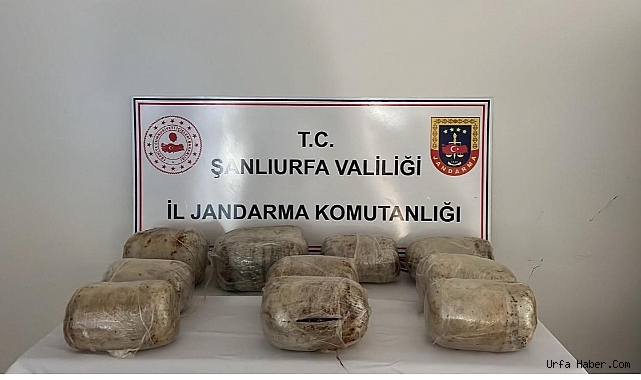 ŞANLIURFA’DA 69 KİLOGRAM UYUŞTURUCU ELE GEÇİRİLDİ