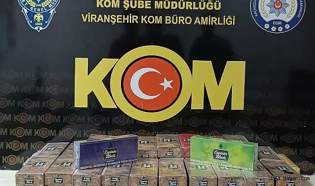 VİRANŞEHİR'DE KAÇAKÇILIK OPERASYONU