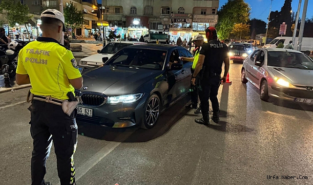 ŞANLIURFA’DA TRAFİK DENETİMLERİNDE 16 BİN SÜRÜCÜYE CEZAİ İŞLEM