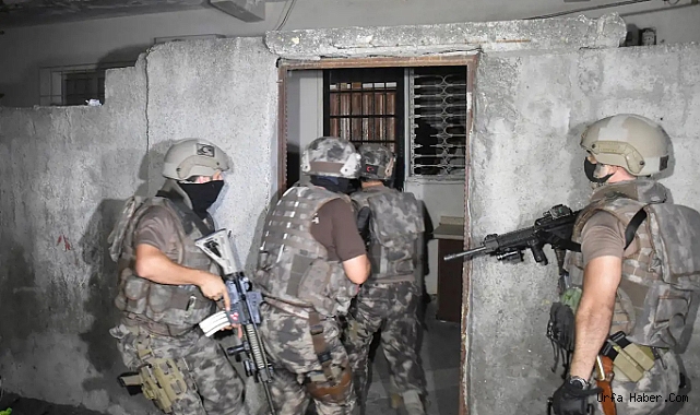 ADANA'DA UYUŞTURUCU OPERASYONU