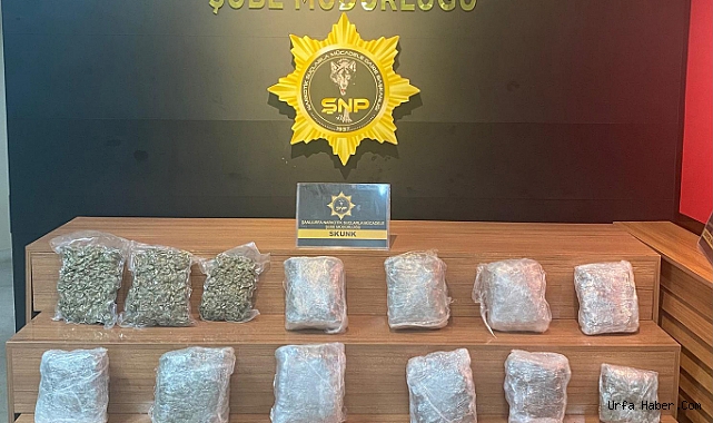 ŞANLIURFA’DA UYUŞTURUCU OPERASYONU: 4 GÖZALTI