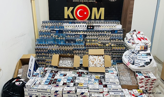 SİVEREK'TE KAÇAKÇILARA GEÇİT YOK!