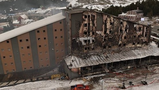 Uludağ’da Mangal Ateşi Yangına Sebep Oldu